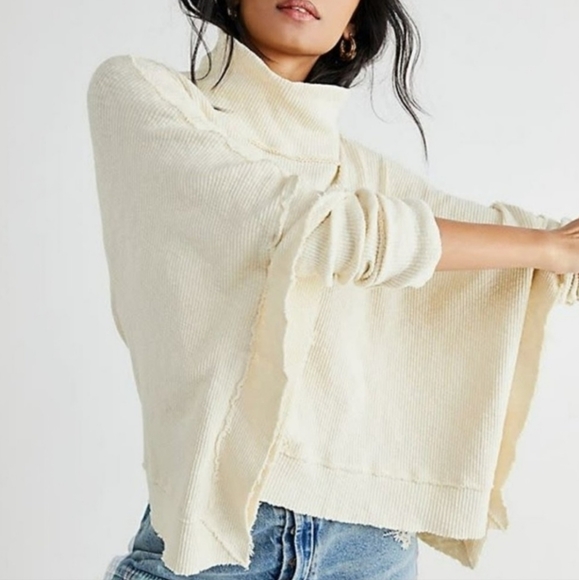 Free People Moon Daisy Pullover - starshine/ ivory - Picture 1 of 12